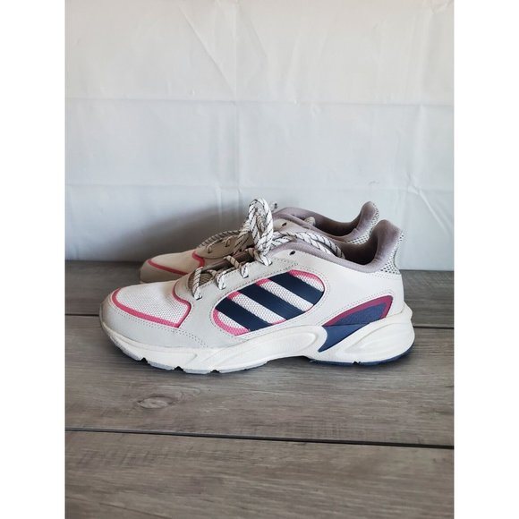 Adidas Shoes - Adidas Womens 90s Valasion Running Shoes White EE9907 Low Top Lace Up Mesh sz 11